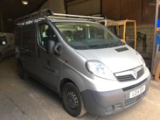 Vauxhall Vivaro SWB diesel 2.0 CDTI [90ps] van 2.7t sign written panel van, registration no. LG14