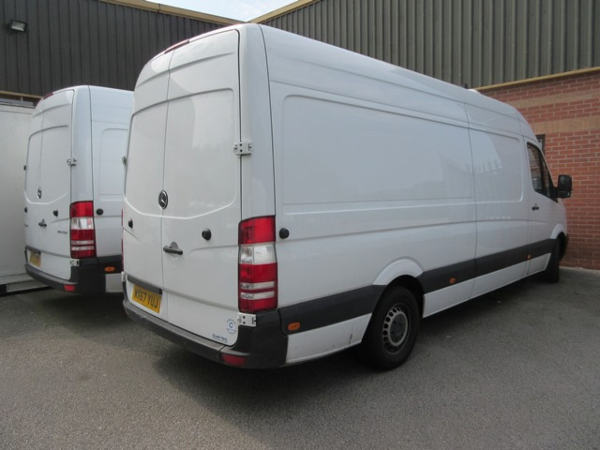 Mercedes Sprinter 314 CDi panel van, 2143cc diesel, 140bhp Registration no. WX67 YUJ Mileage: 55,219 - Image 3 of 9