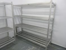 Unitech 7 ft. stainless steel rack