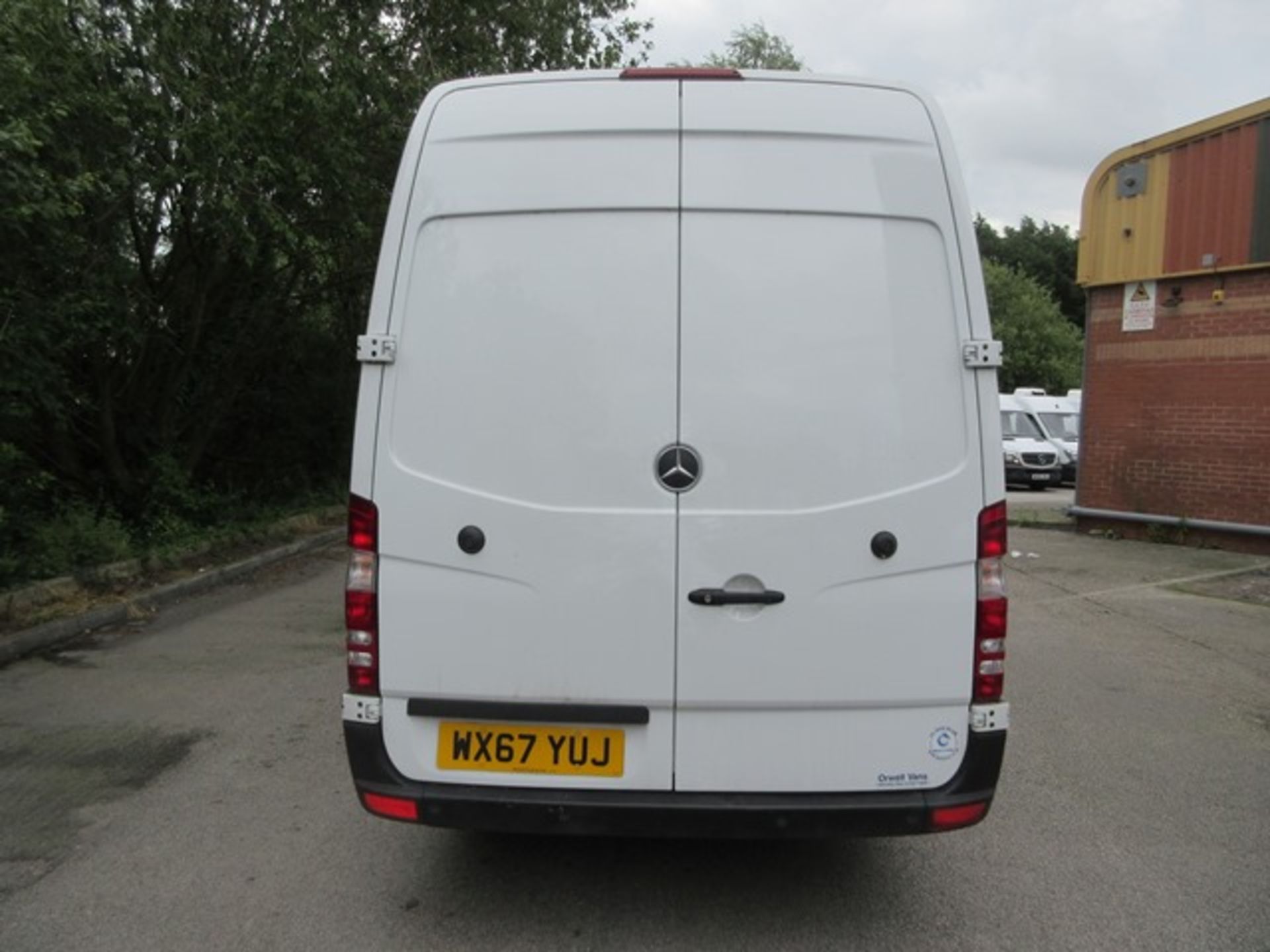 Mercedes Sprinter 314 CDi panel van, 2143cc diesel, 140bhp Registration no. WX67 YUJ Mileage: 55,219 - Image 6 of 9