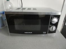 Morphy Richards microwave oven