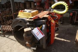 Movax SG60 vibrating hammer s/n 1057 (2014). Local Number MOVAX12 with Movax attachment brain module