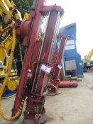 Fambo HR2750 hydraulic hammer with PR1100 leader s/n 2 (2007). Local Number FAMBO01 c/w control
