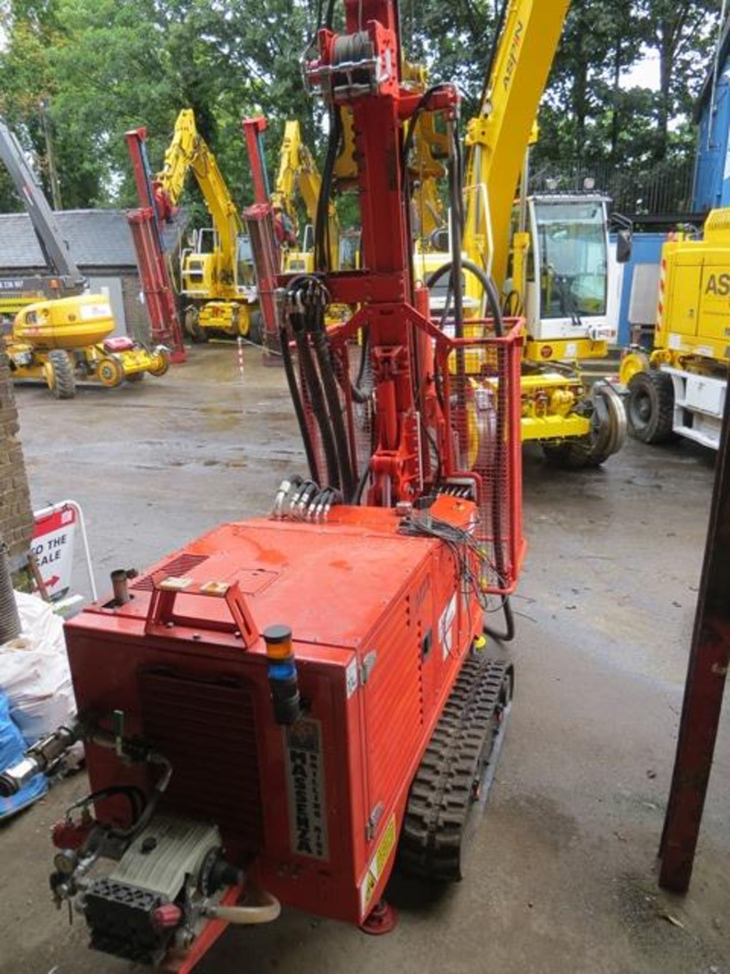 Massenza MI3 hydraulic drilling rig (2016). Local Number AGMPR06 running hours approx 60. with two - Image 8 of 9