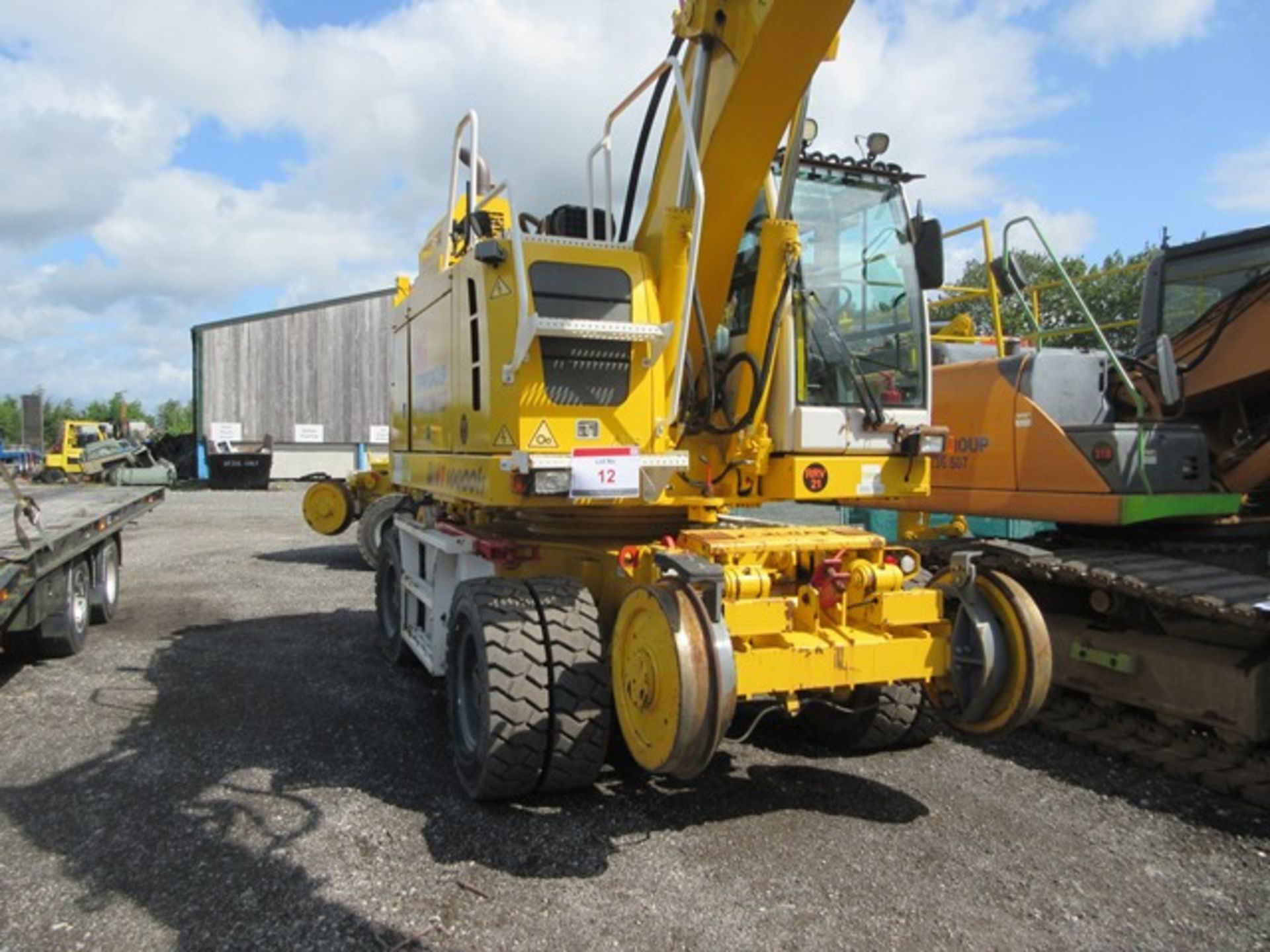 Colmar T10000FS road / rail excavator s/n 8705 (2015) running hours approx 2,200 c/w Euro 5 DPF .