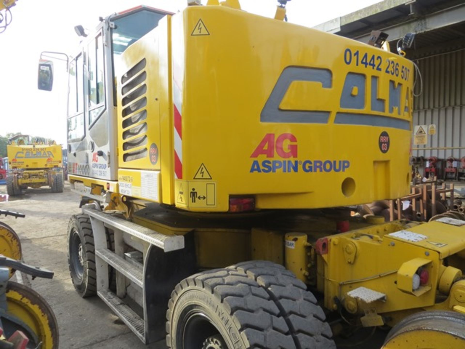 Colmar T10000FS road / rail excavator s/n 8363 (2008) running hours approx 1,040. On-Track Plant - Image 7 of 14