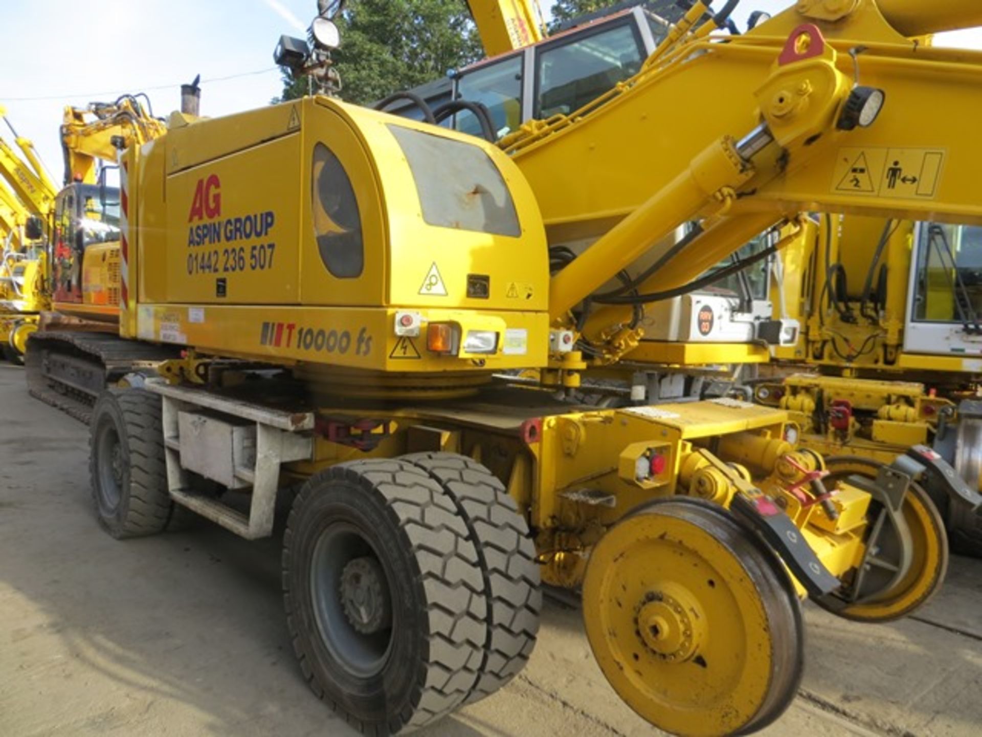 Colmar T10000FS road / rail excavator s/n 8363 (2008) running hours approx 1,040. On-Track Plant - Image 5 of 14