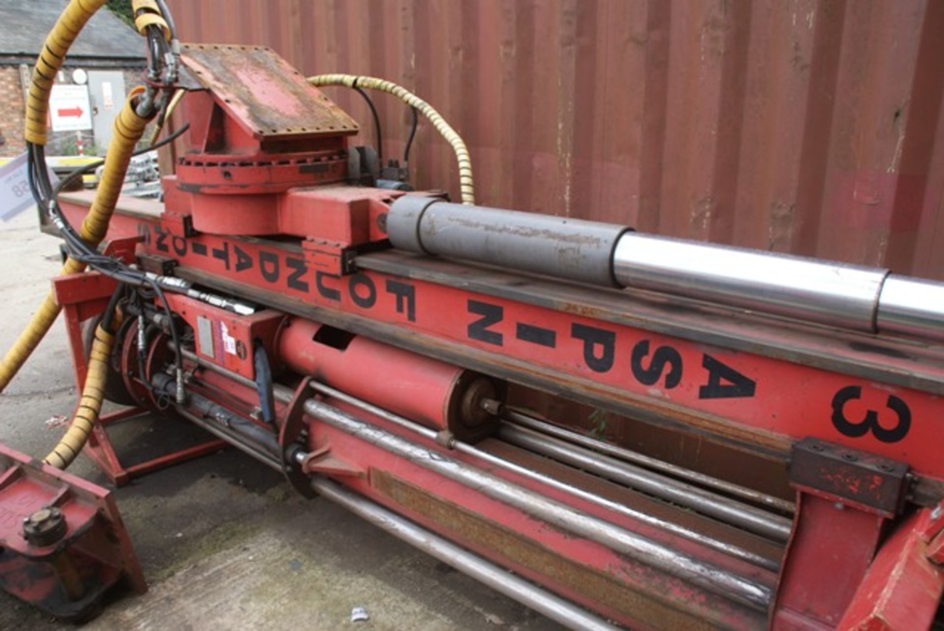 Fambo HR2750 hydraulic hammer with PR1100 leader s/n 124 (2010). Local Number FAMBO03 c/w control - Bild 4 aus 7