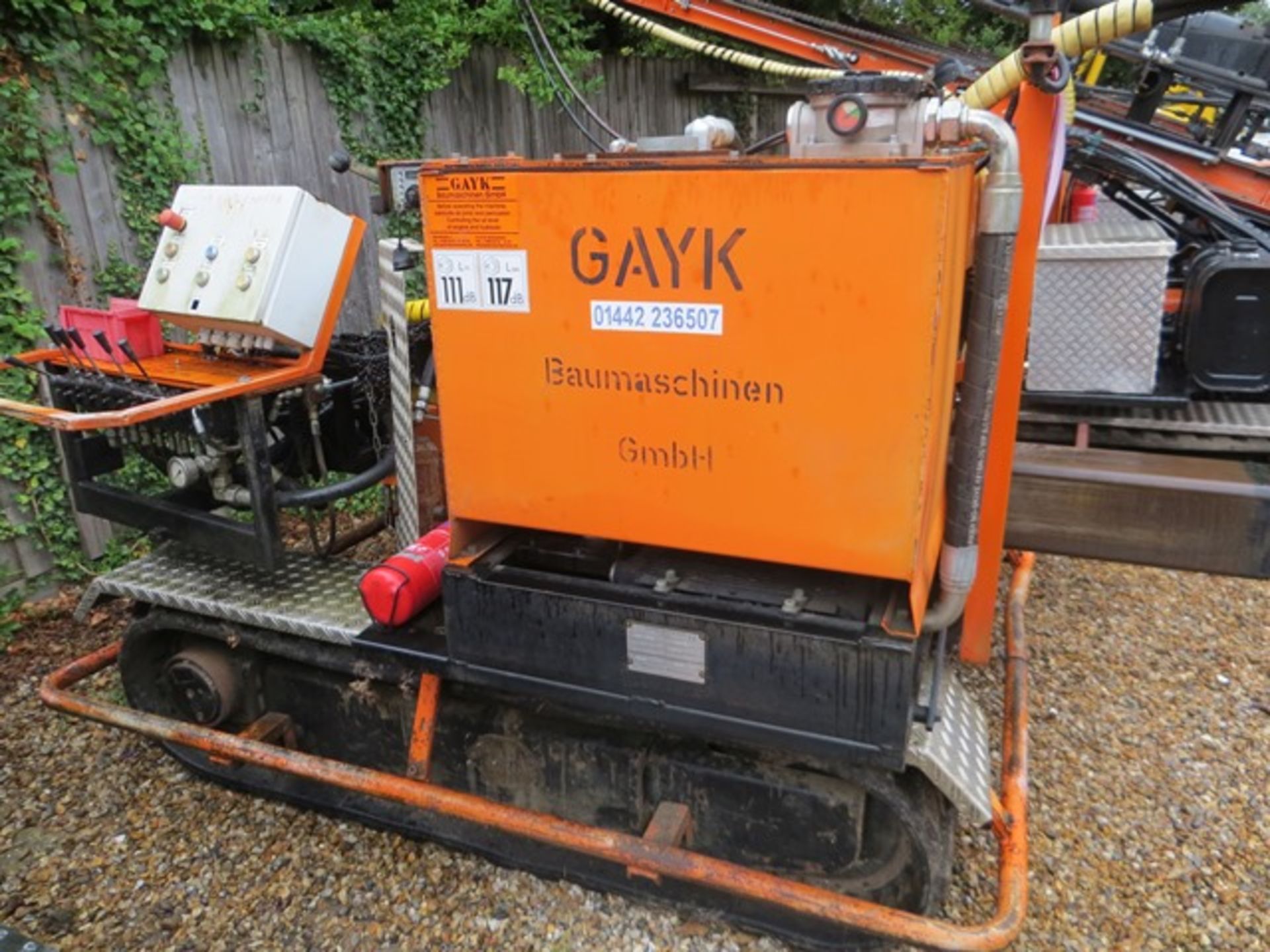 Gayk hydraulic tracked drilling rig s/n 7850514 (2014). Local Number GAYK05 - Image 2 of 6