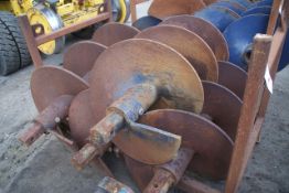 Four 750mm augers 100mm hex