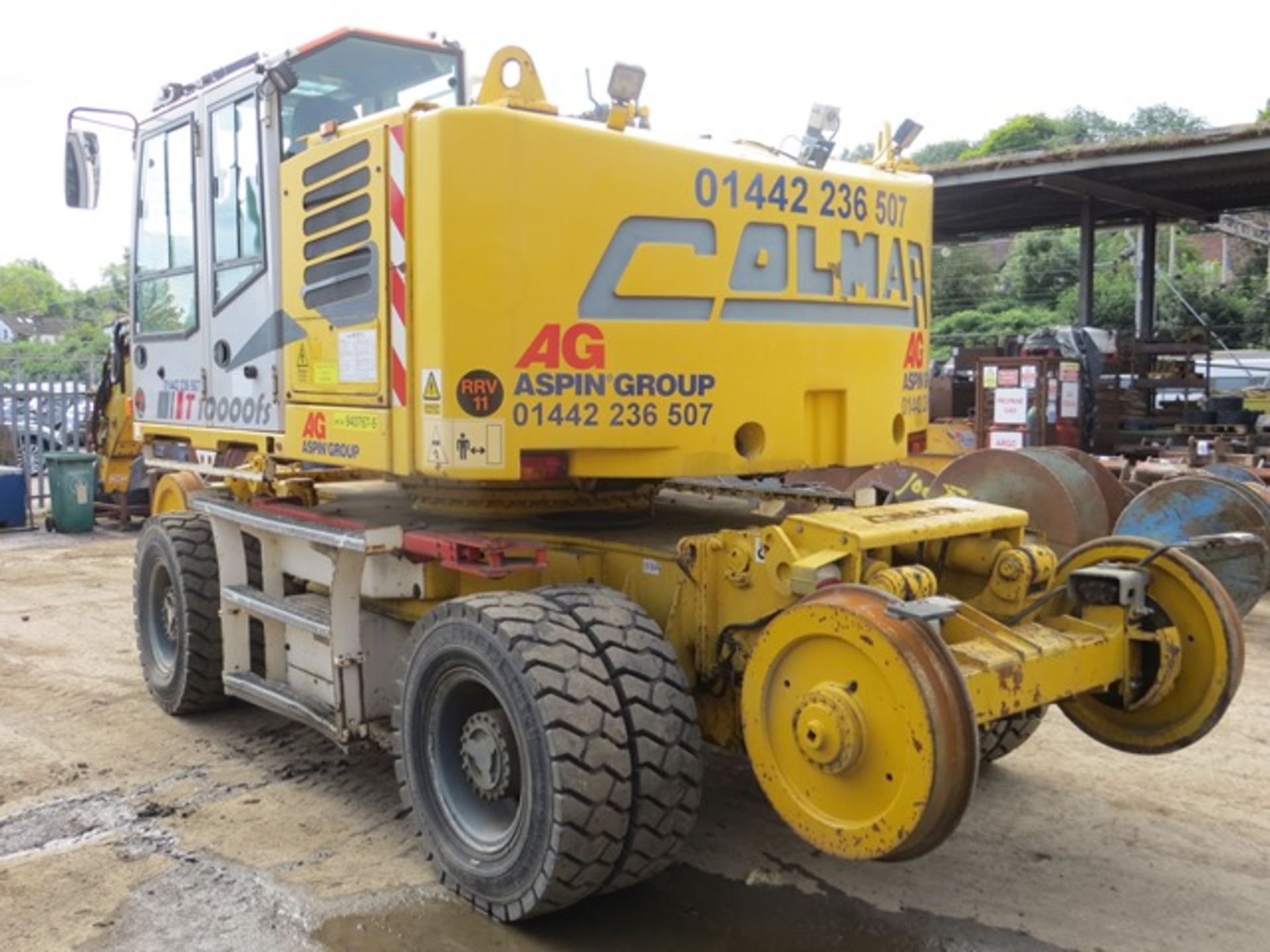 Colmar T10000FS road / rail excavator s/n 8628 (2013) running hours approx 3,600. On-Track Plant - Image 6 of 14