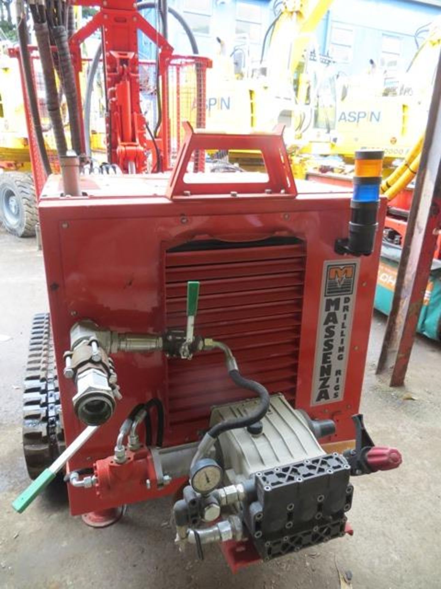 Massenza MI3 hydraulic drilling rig (2016). Local Number AGMPR06 running hours approx 60. with two - Image 6 of 9