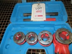 Silverline large diameter tapping set c/w case