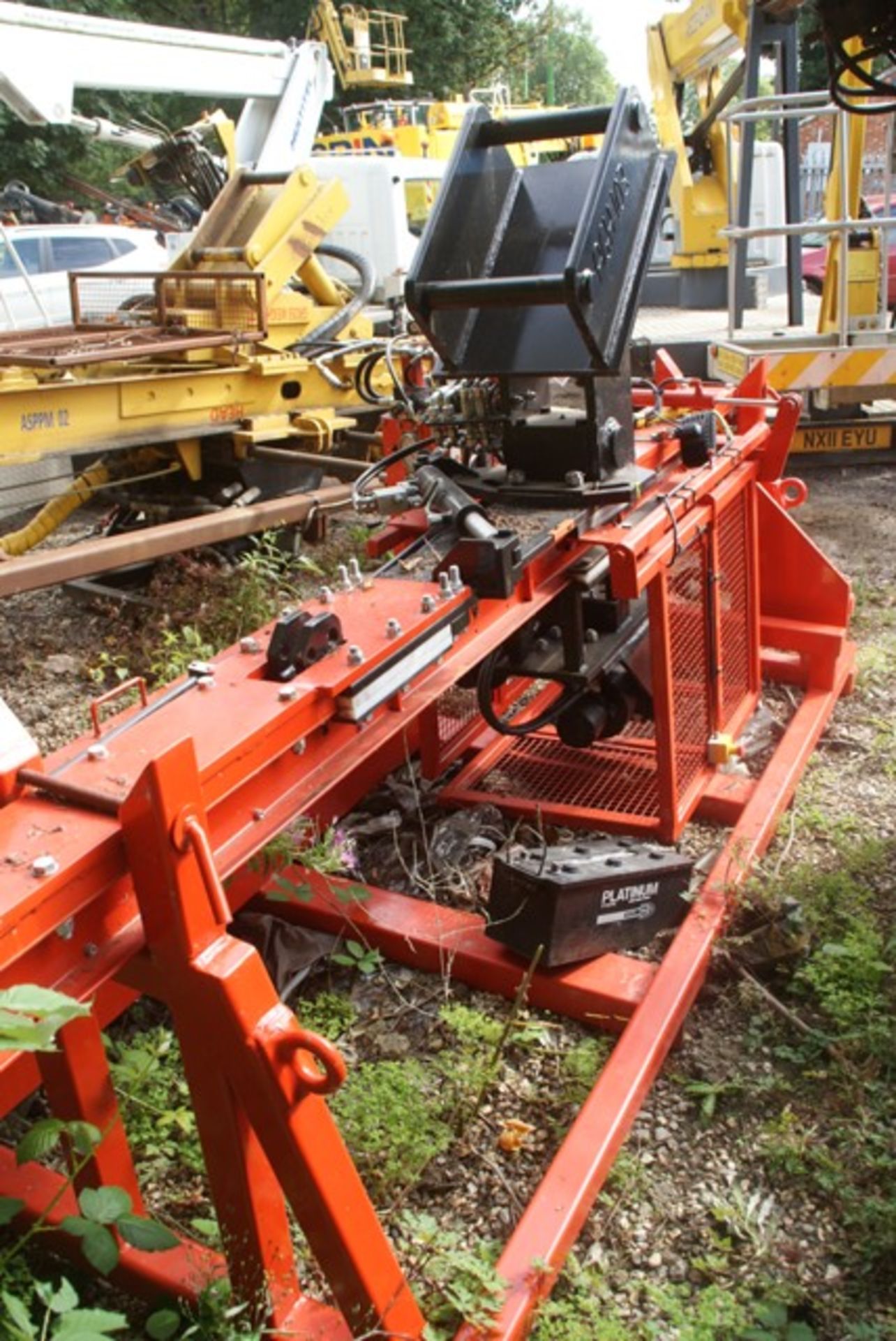 Purpose built piling mast & rig, no engineering acceptance certificate, with torque readout. *NB: - Image 3 of 6