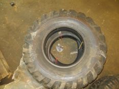 Two unused Bridgestone Fast Grip 10.00-20 Tyres