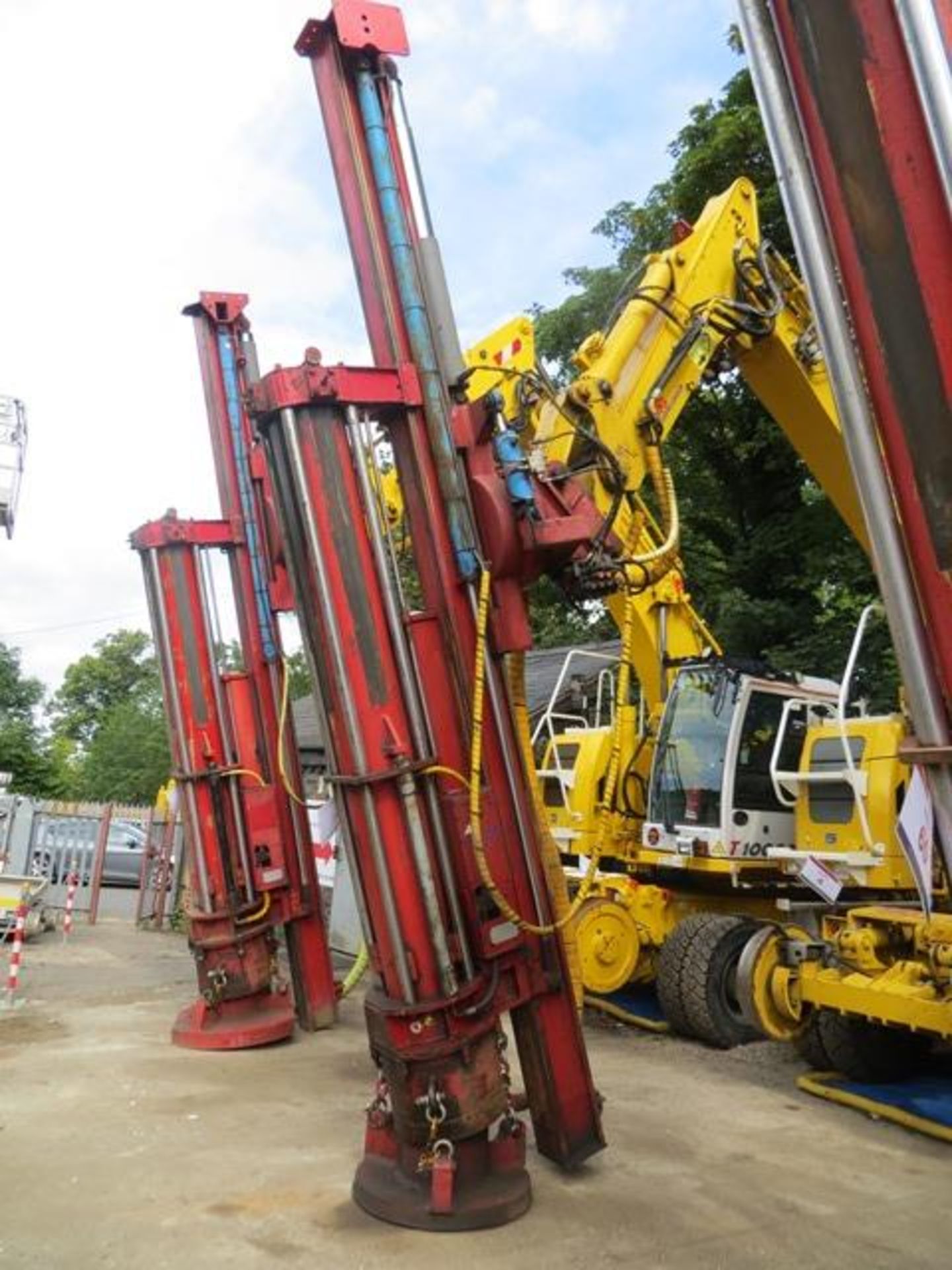 Fambo HR2750 hydraulic hammer with PR1100 leader s/n 2 (2007). Local Number FAMBO01 c/w control - Image 3 of 6