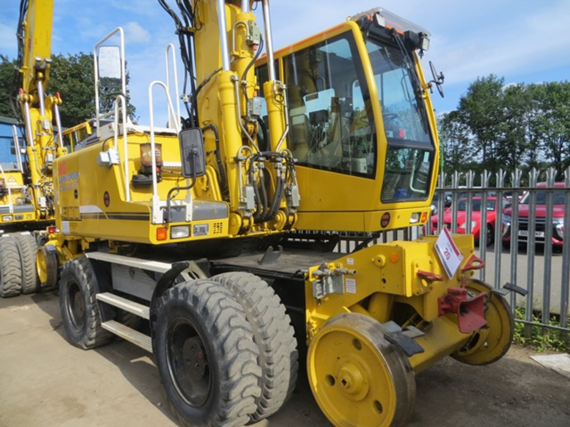 Liebherr A900C ZW road / rail excavator s/n 728 (2008) running hours approx 6,640. On-Track Plant