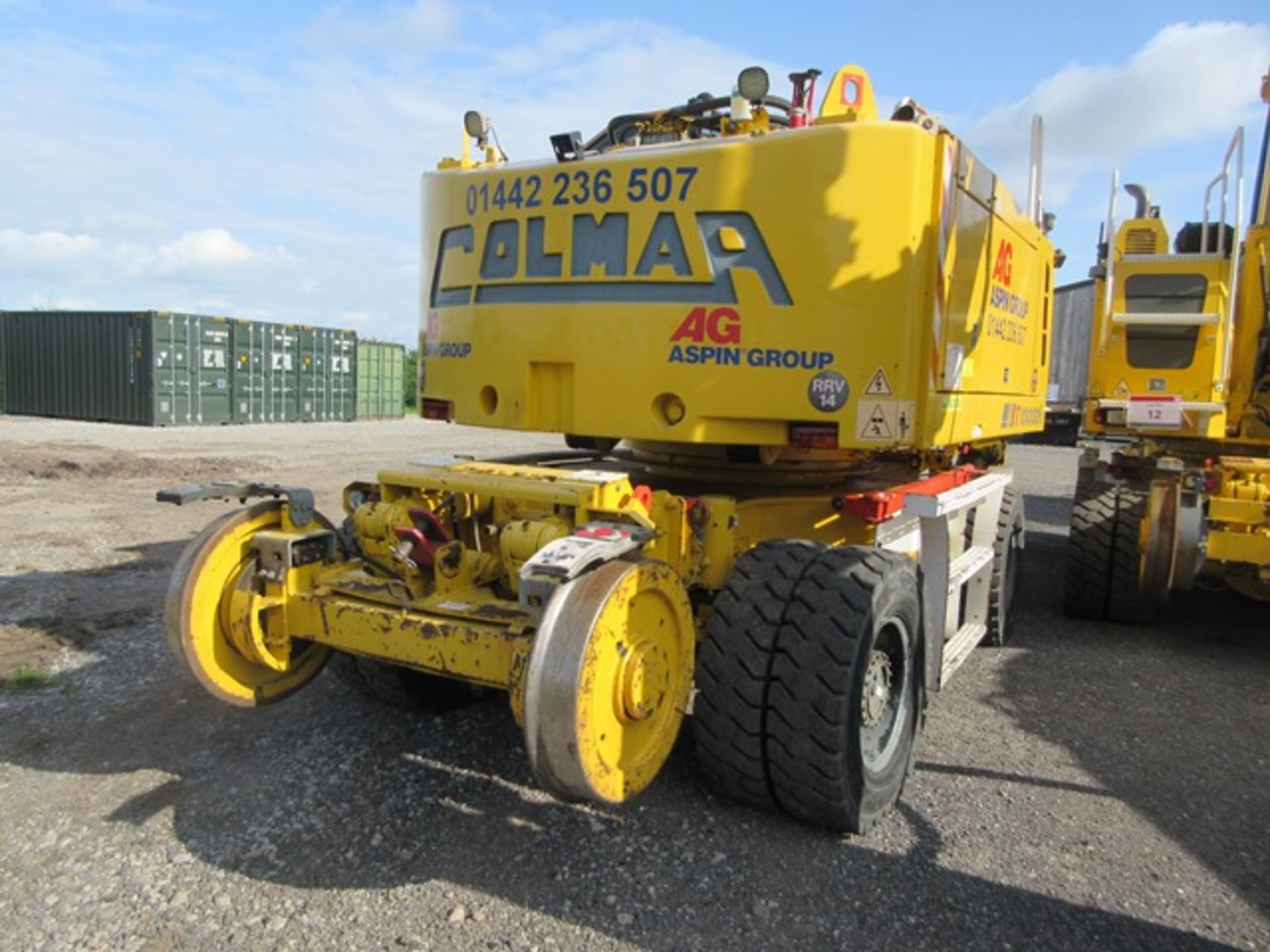 Colmar T10000FS road / rail excavator s/n 8670 (2014) approx 3,600. On-Track Plant Engineering - Image 13 of 24