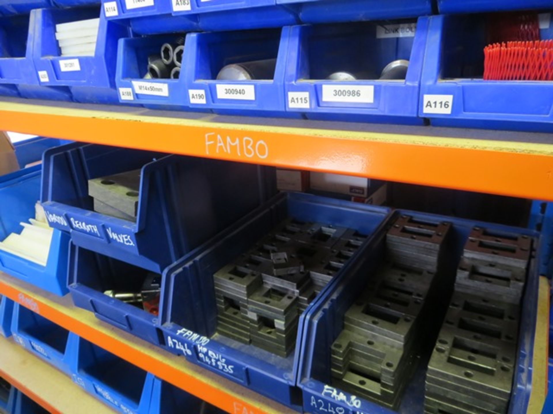 Slot together rack c/w Fambo repair equipment as lotted - Image 2 of 2
