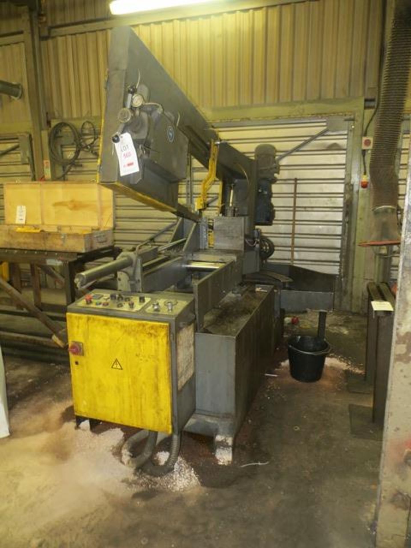 Addison Beka-Mak band/donkey saw model BMSY440DGH (2007) s/n 801054 c/w 13' roller entry table, exit - Image 9 of 9