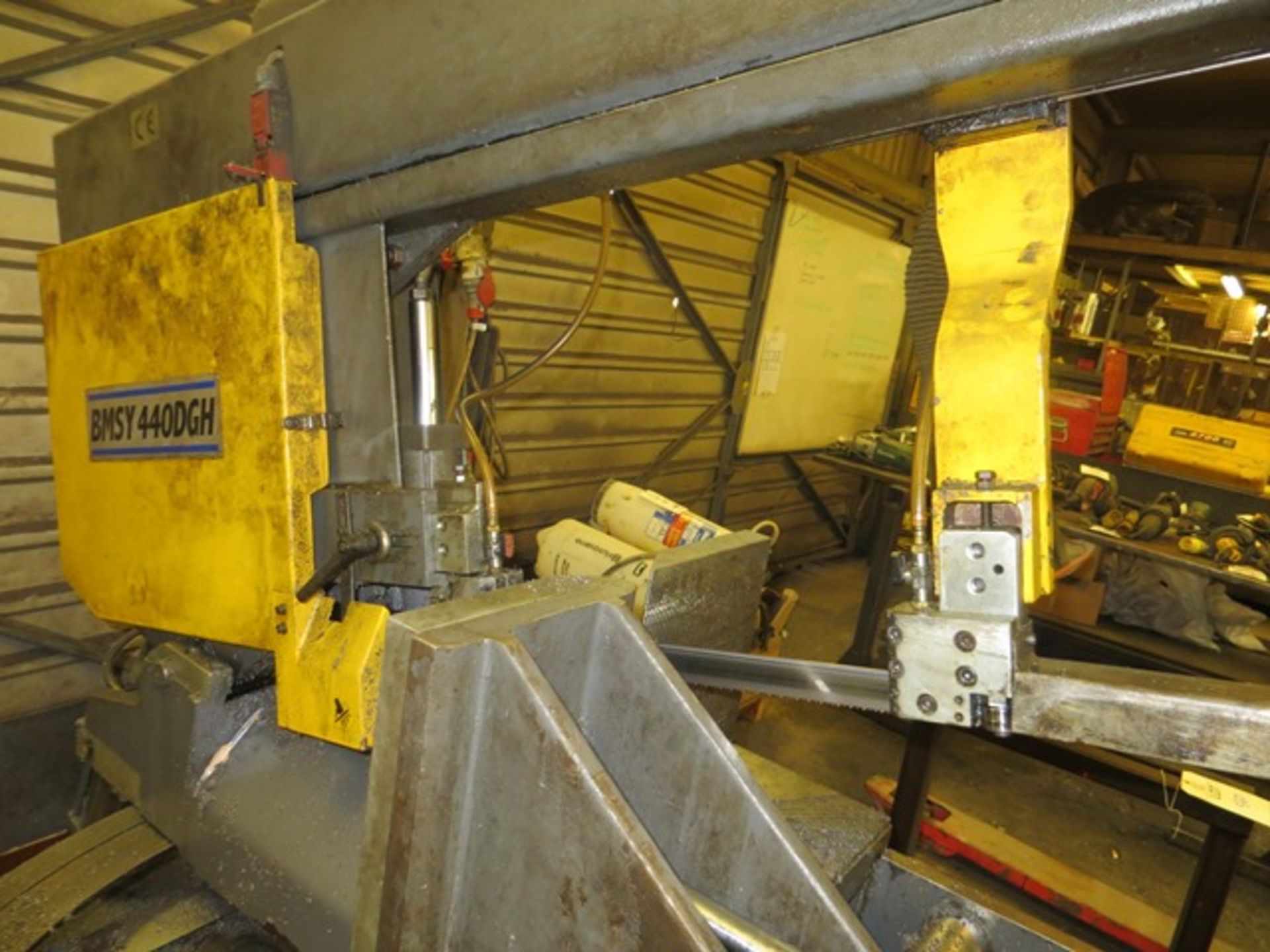 Addison Beka-Mak band/donkey saw model BMSY440DGH (2007) s/n 801054 c/w 13' roller entry table, exit - Image 8 of 9