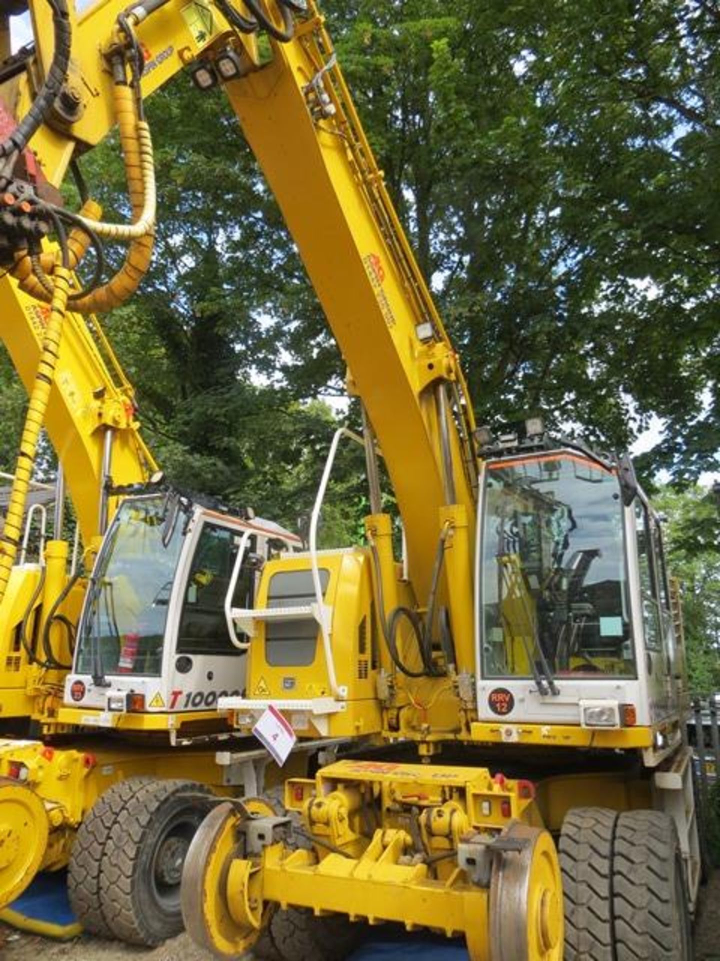 Colmar T10000FS road / rail excavator s/n 8644 (2013) running hours approx 2,500. On-Track Plant - Image 2 of 11