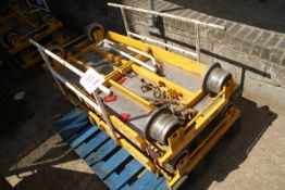 Two Permaquip rail/link trollies SWL 1 tonne