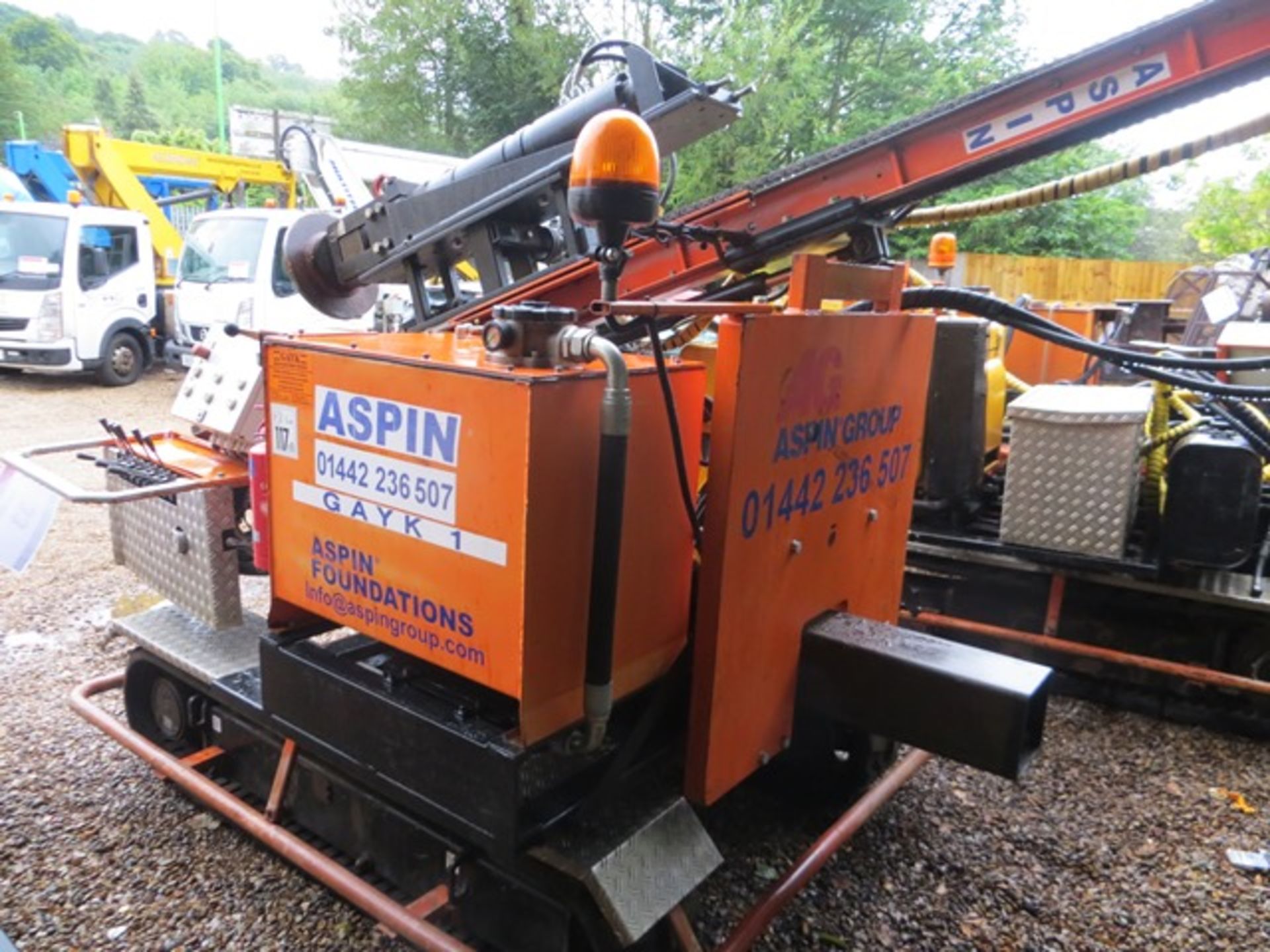 Gayk HBE100 hydraulic tracked drilling rig s/n 7260913 (2010). Local Number GAYK01 - Image 2 of 5