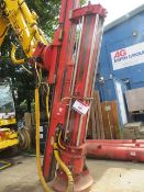 Fambo HR2750 hydraulic hammer with PR1100 leader s/n 228 (2015). Local Number FAMBO06 c/w control