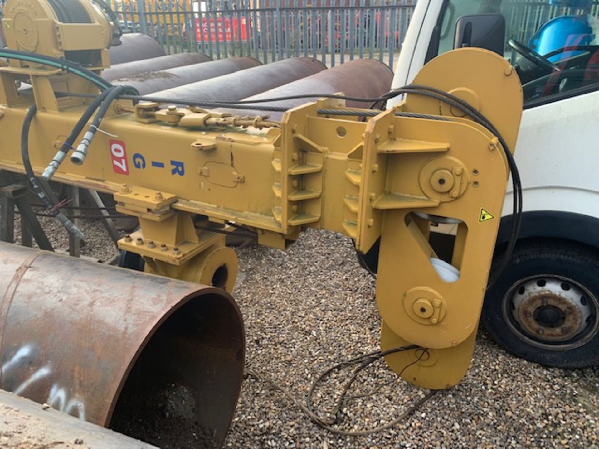 CZM EX70K piling attachment s/n 211986 (2014) with Casegrande casings 1300mm-1200ID: 1 x 700mm L, - Image 18 of 26