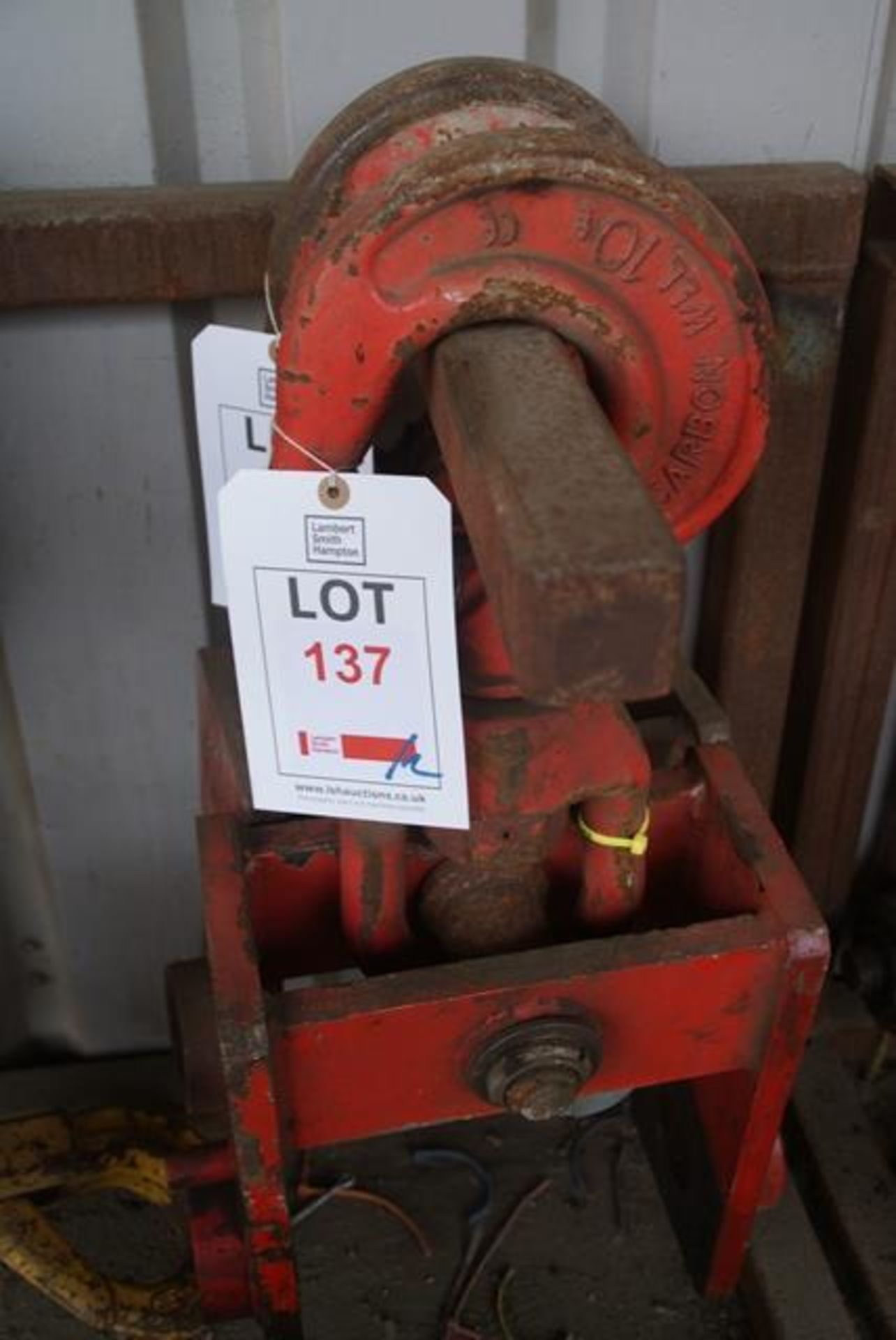 Two 10 tonne Colmar lifting hooks. LOLER certification: TBC - Image 3 of 3
