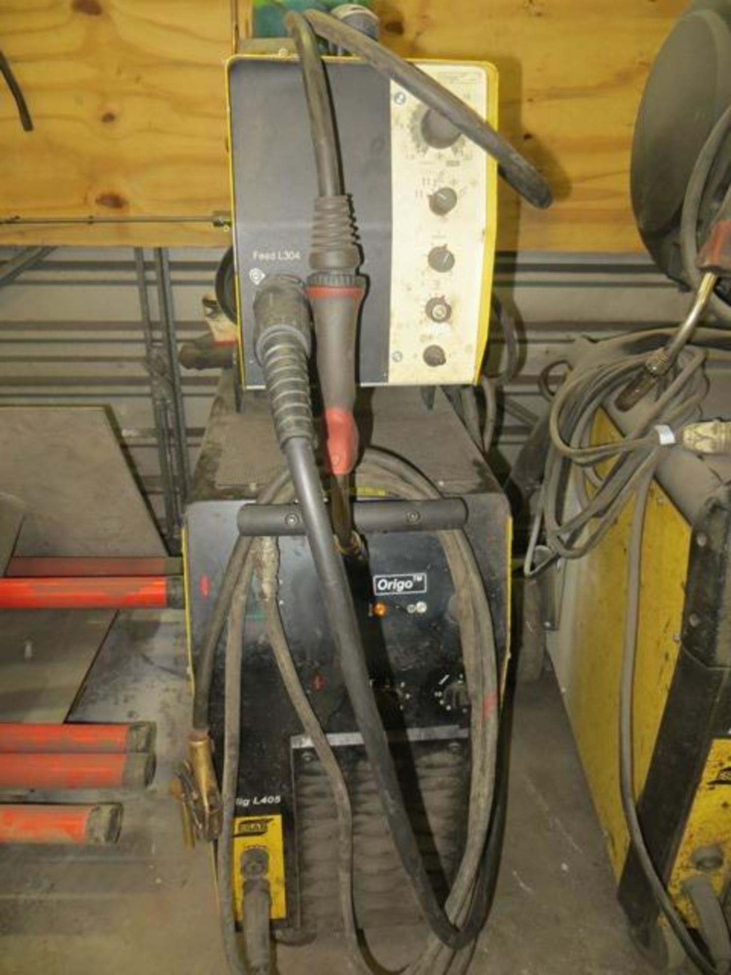 ESAB Origo MIG L405 welder c/w ESAB feed model L340