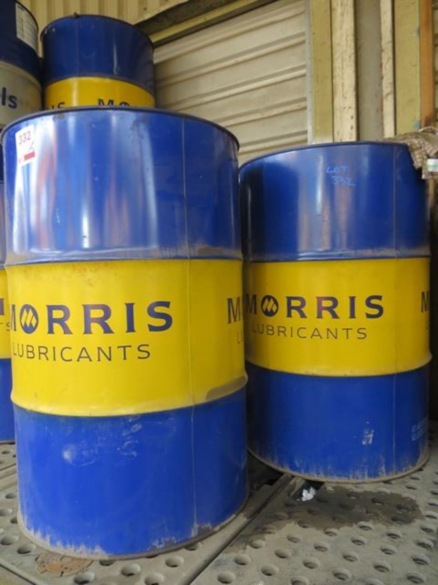 Two unused Morris Lubricants Versimax - HD8 10W-40 208 litre low emission multi grade diesel