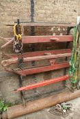 Two 80 tonne trailer tow bar for Colmars