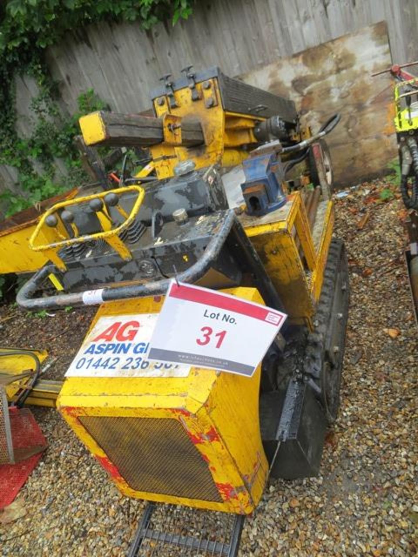 Dando Terrier 2002 site investigation drill rig s/n DT/0663 (2007). Local Number AGMPR07, chassis