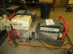 Spitfire XJ200 generator c/w Honda GX390 13.0 petrol generator