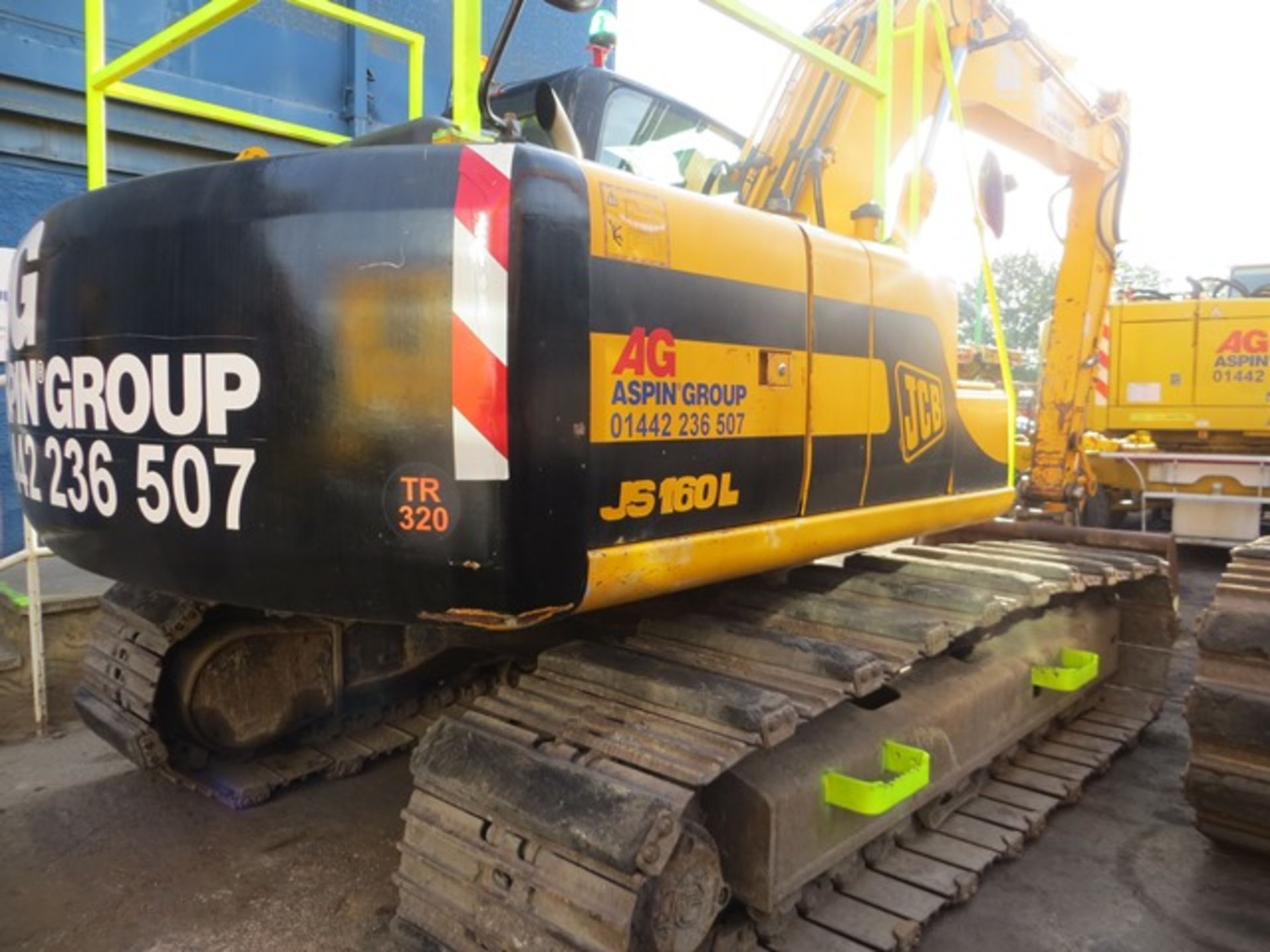 JCB JS160 crawler excavator, VIN No. SLPJS1033EO703512, Local Number TR320, serial number unknown, - Image 8 of 13