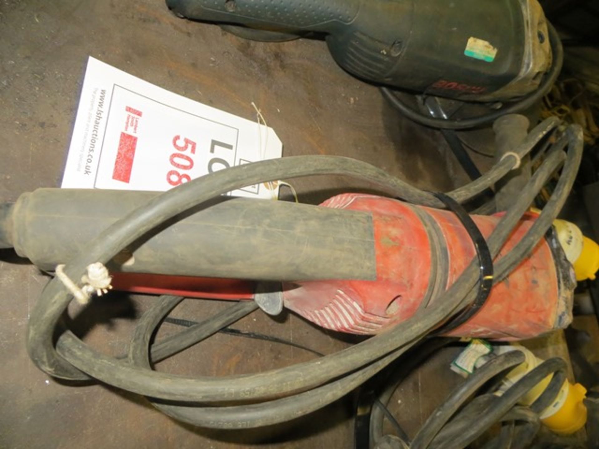 Hilti DAG230-D 9" 110V angle grinder