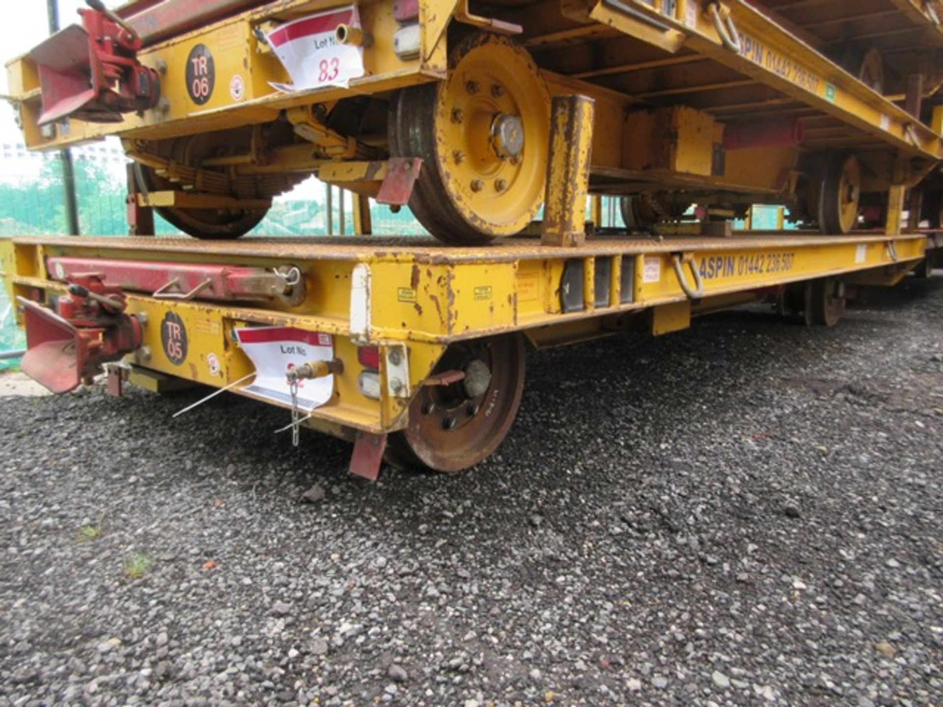 Chieftain 5m rail trailer s/n 1173 (2014). Local Number TR05. On-Track Plant Engineering Conformance - Image 2 of 8