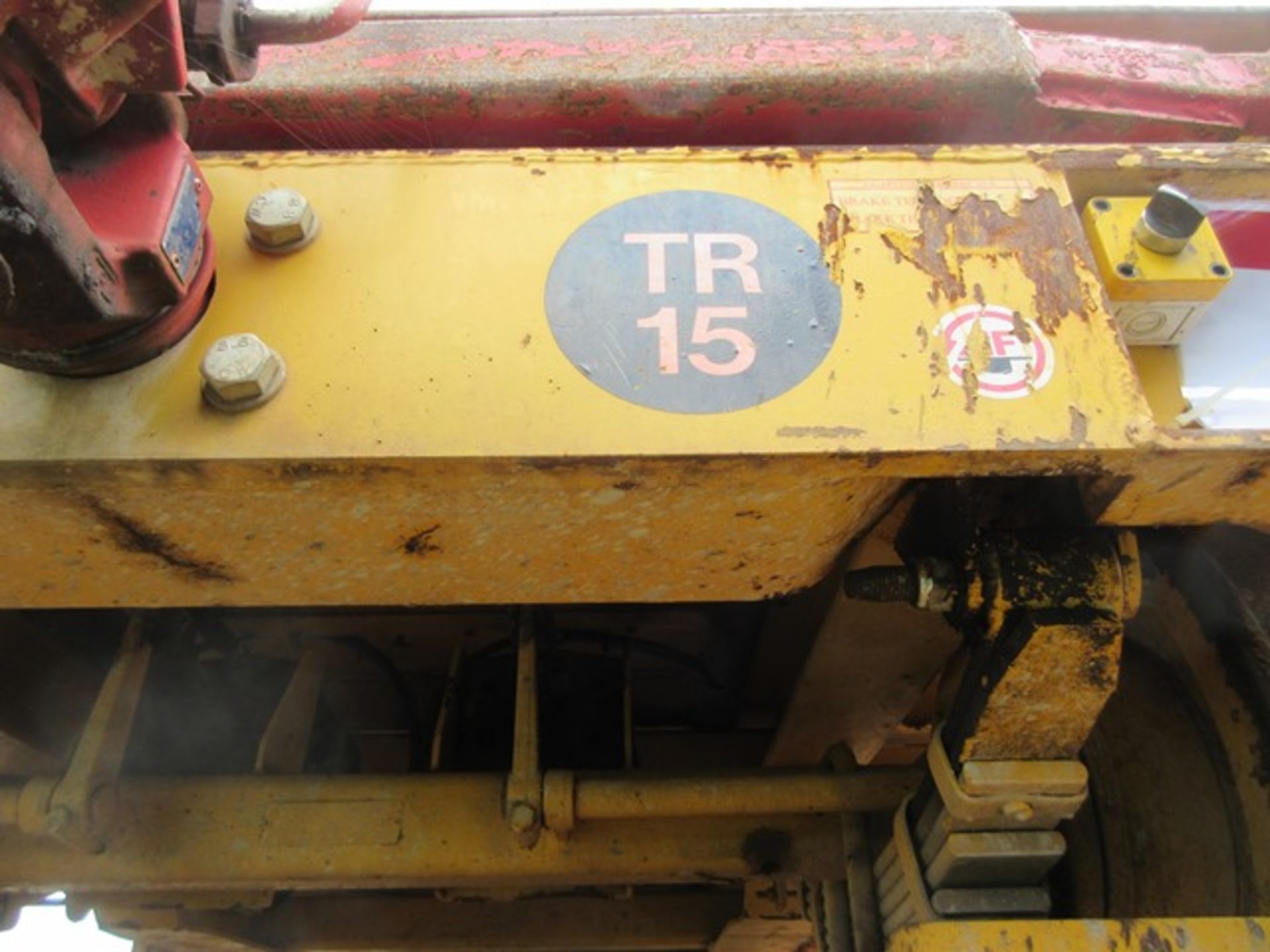 Chieftain 5m rail trailer s/n 1183 (2014). Local Number TR15. On-Track Plant Engineering Conformance - Image 6 of 9