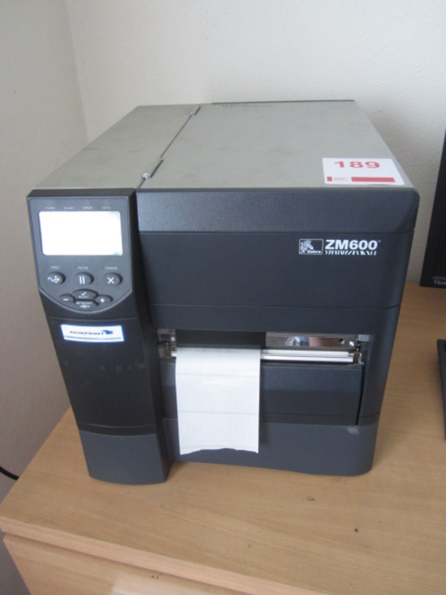 Zebra ZM600 label printer