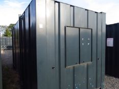 20' x 9' Jackleg Steel Container Drying Room