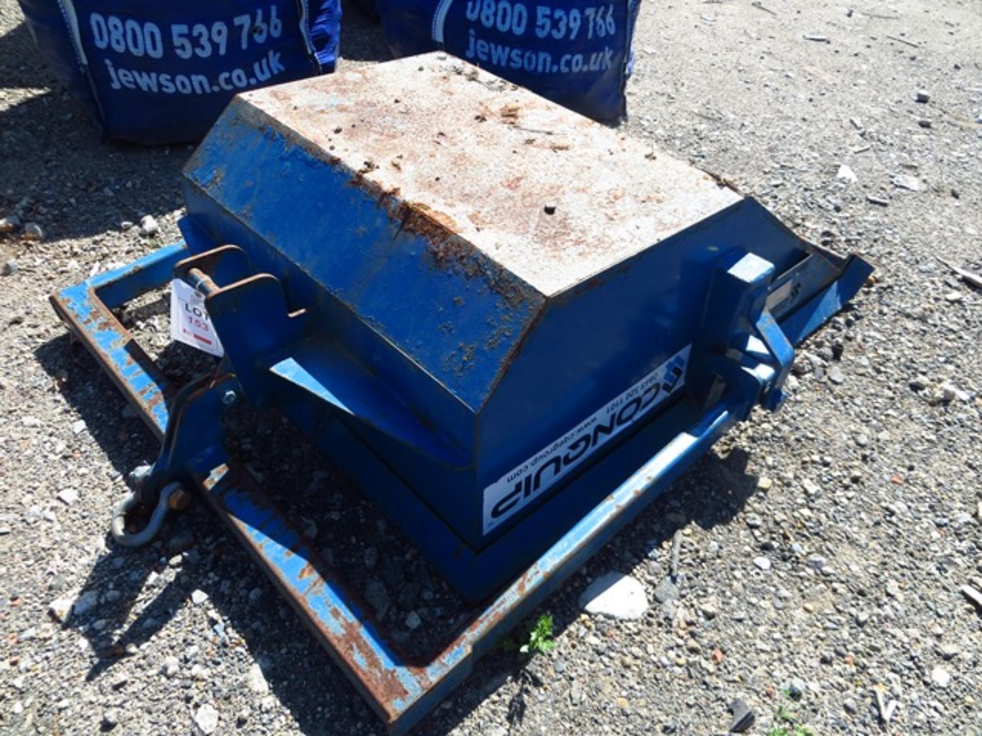 Conquip 500 Litre Fork Liftable Tipping Skip Model FA0803AO-00500 (2015)