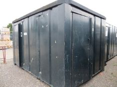 13' x 9' Steel Container Split WC 2 Cubicles & 2 Urinals c/w Separate Ladies Toilet Cubicle