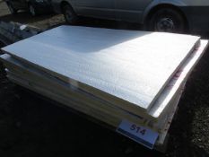 Pallet containing 10 Celotex Insulation Boards 2400mm x 1170mm