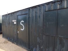 25' x 9' Steel Container Canteen