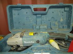 Makita GA 9020 9" 110v Angle Grinder c/w Case