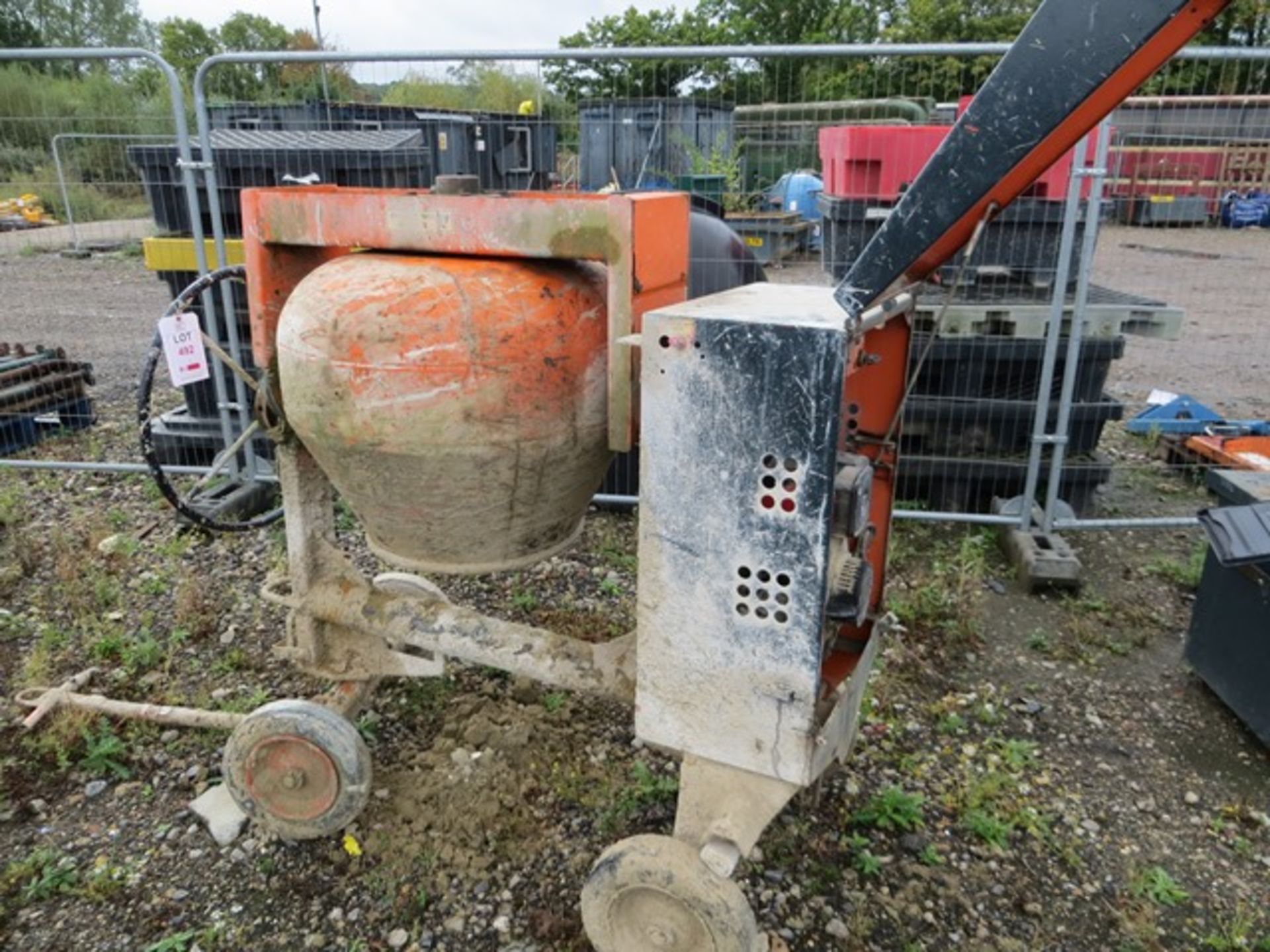 Belle Diesel Driven Mobile Cement Mixer