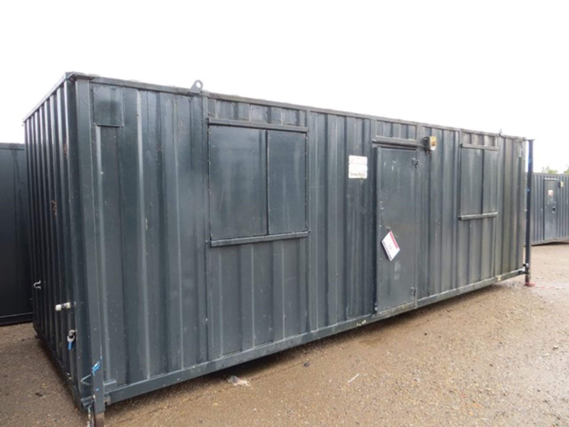 24' x 8' Steel Jackleg Drying Room Container