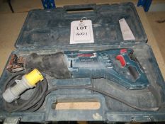 Bosch GSA 1100E Professional 110v Recipricating saw c/w Case